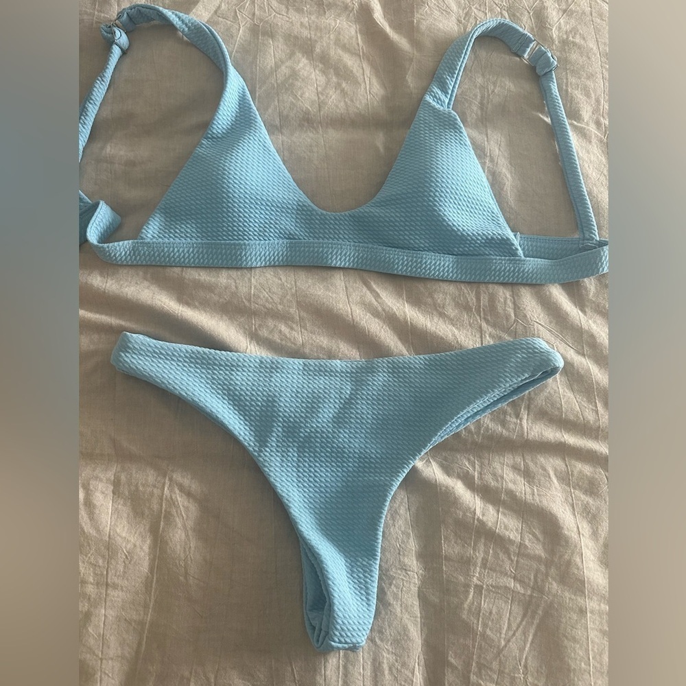 Baby Blue Bikini - Picture 1 of 4